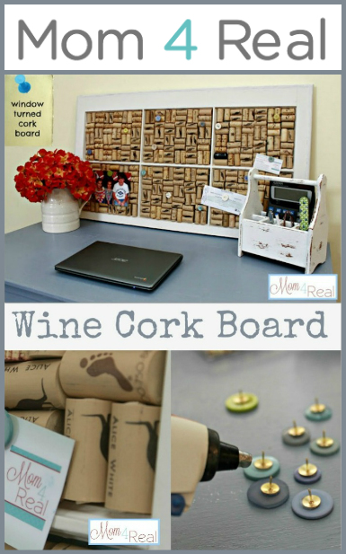 DIY Wine Cork Board