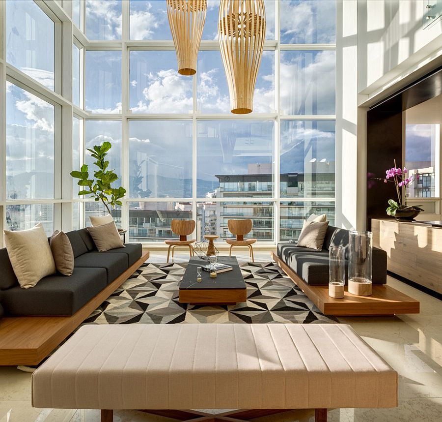 Minimalist Penthouse Living Room Decor Ideas