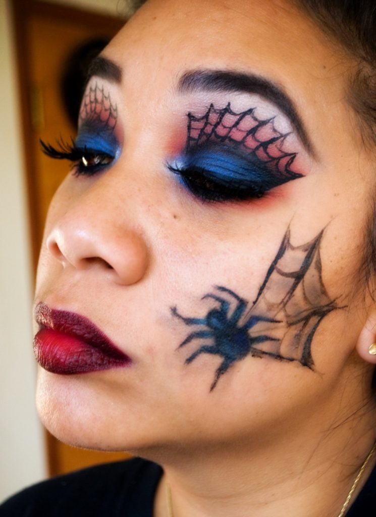 Amazing Spiderman Inspired Makeup Look