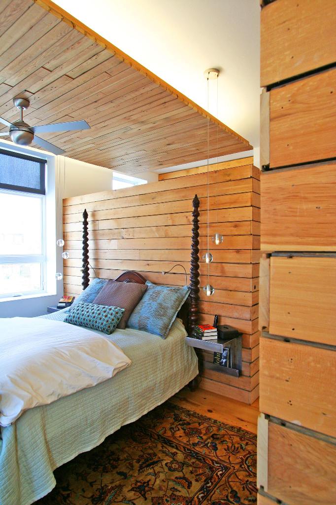 master bedroom wooden design