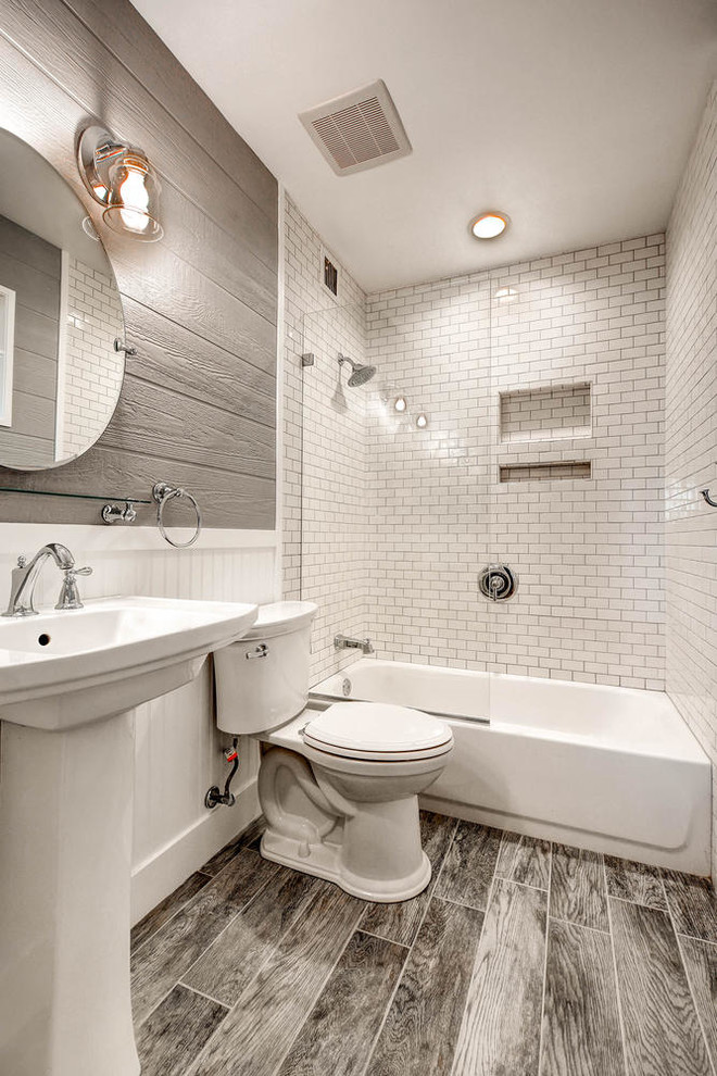 minimalist master tub shower bathroom design 