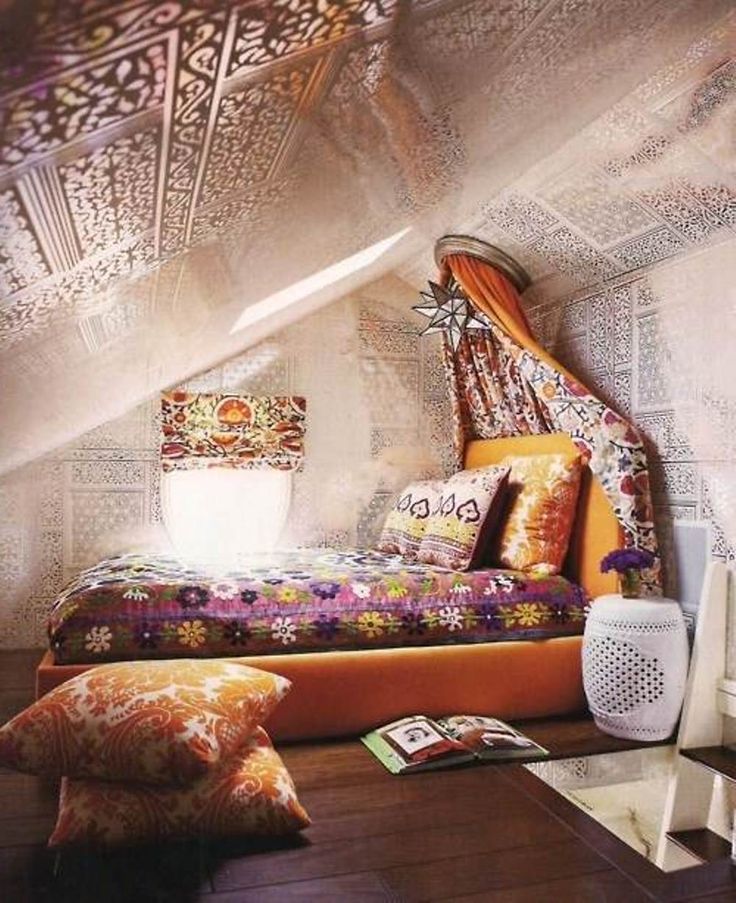 Bohemian Attic Bedroom