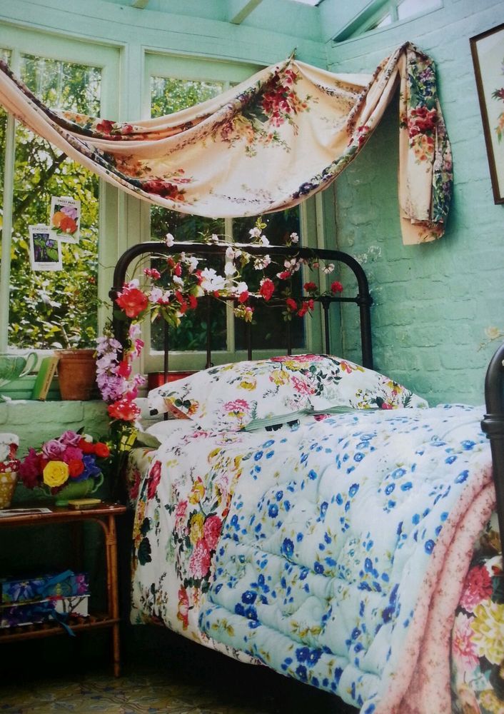 Bohemian Floral Bed Covers