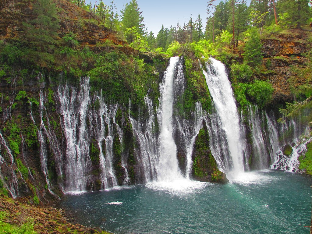 Burney USA Waterfalls