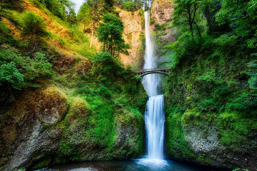 Explore Multnomah Falls Oregon