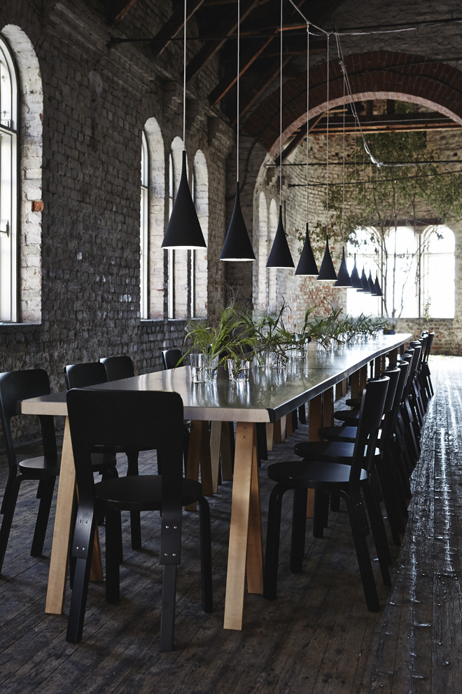 Industrial Architects And Private Dining Room Design