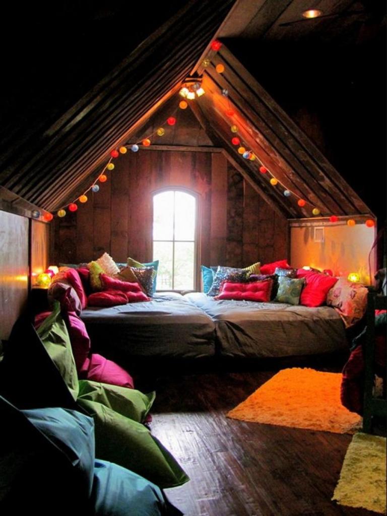 attic loft bedroom