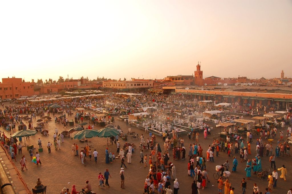 djemaa el fna marrakech morocco