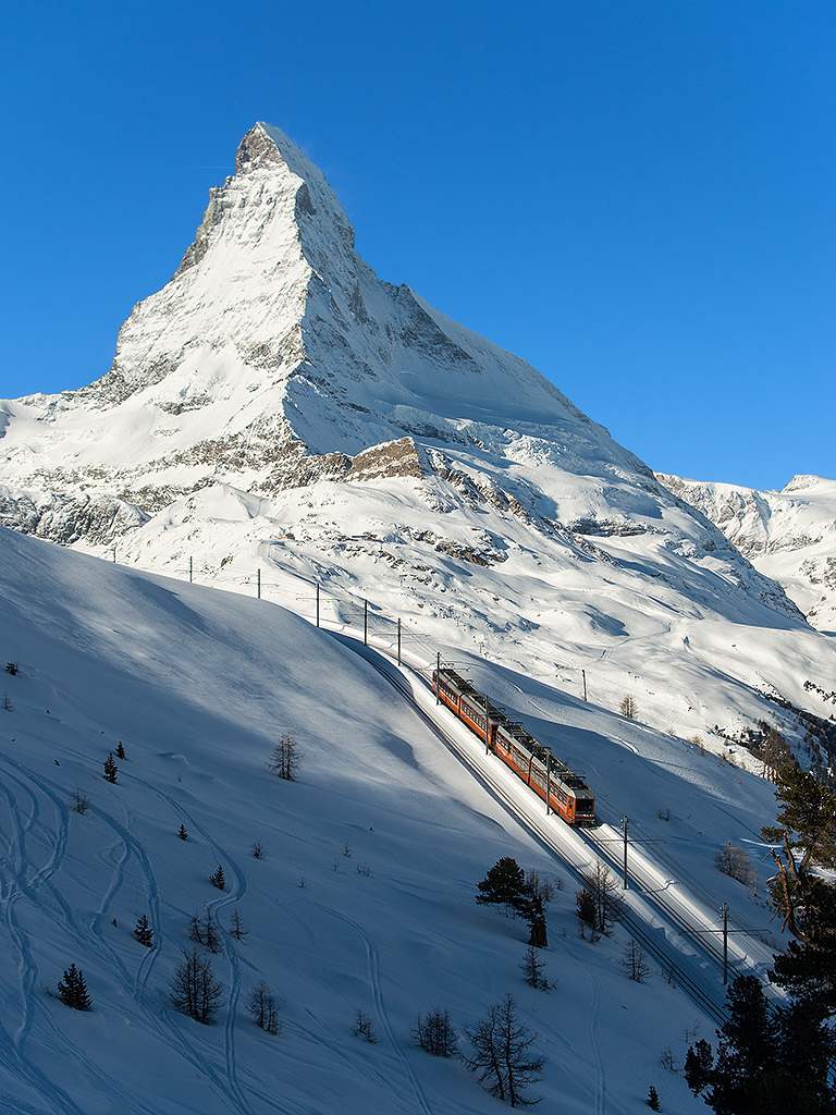 gornergrat bahn zermatt Switzerland
