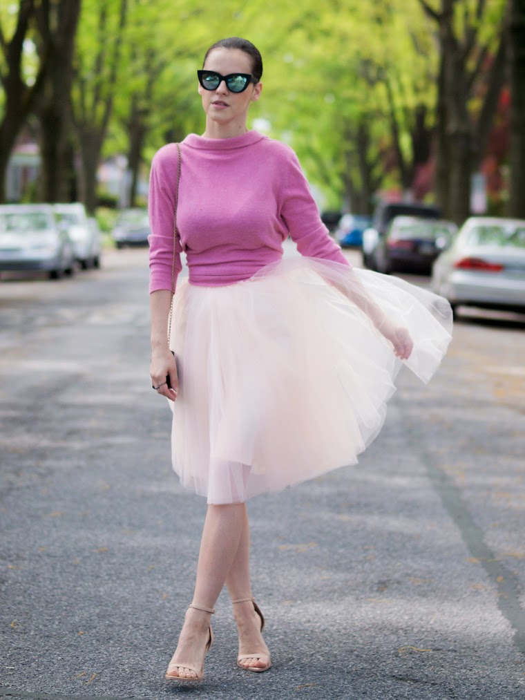 Pink Tulle Skirts Fashion Trend