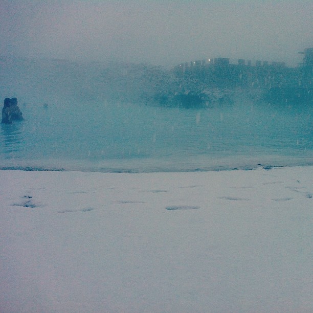 Winter at Blue Lagoon