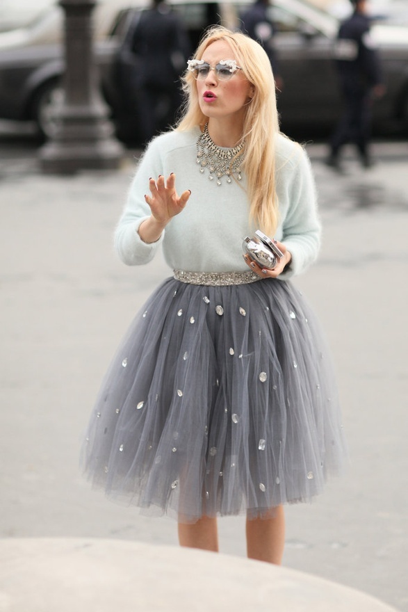 tulle skirt trend fashion style
