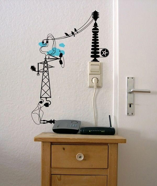 Creative Ideas To Cables Decorating