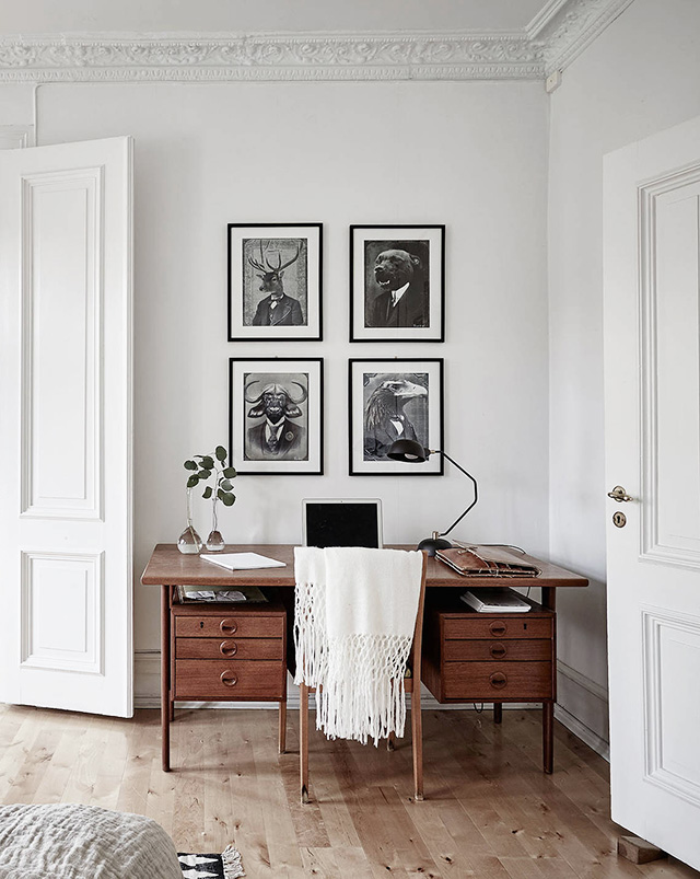 Home Office Scandinavian Style Decor Wall Art