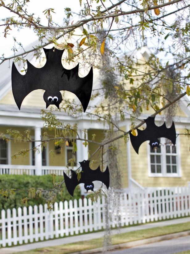 Halloween Bats Decoration Craft