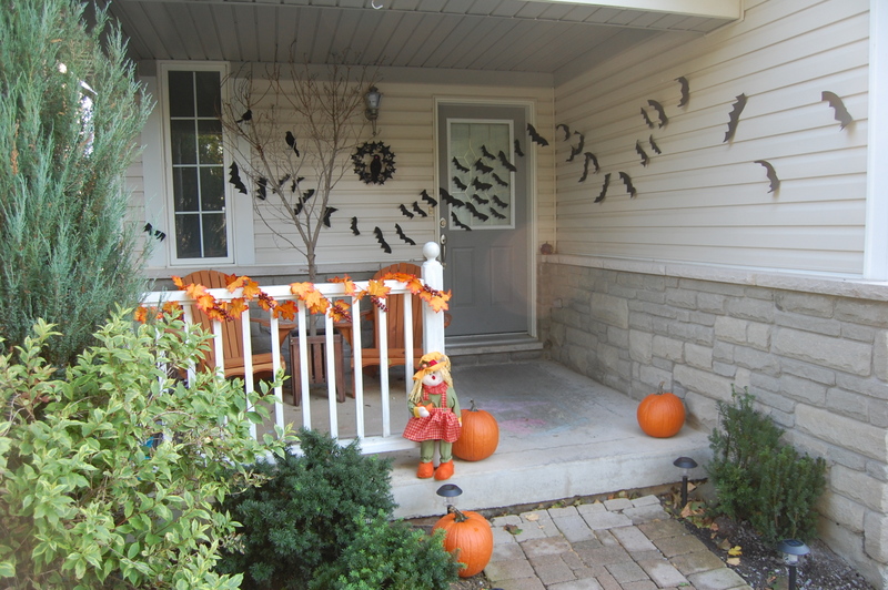 halloween bats decorations Front Porch