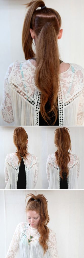 Double Ponytail Long Hair