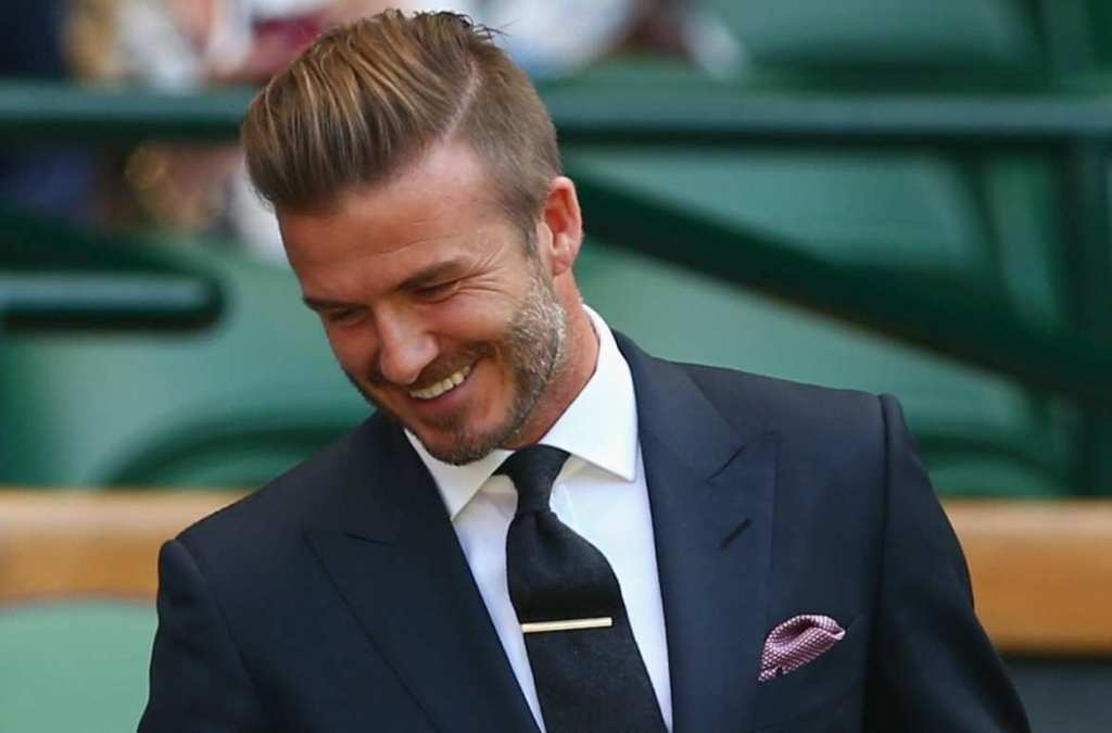 David Beckham Faux Hawk Hairstyle
