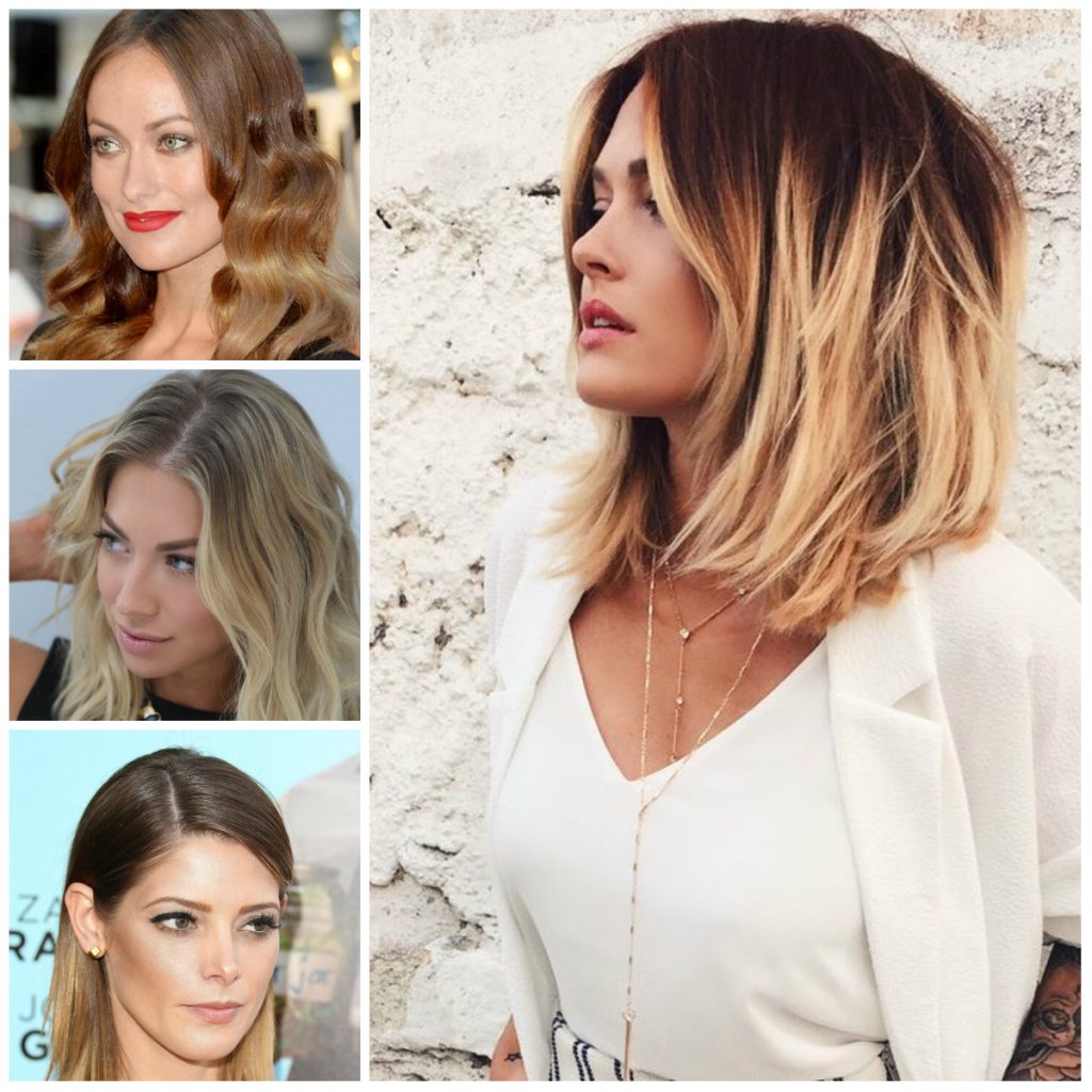 Shoulder Length Ombre Hairstyle