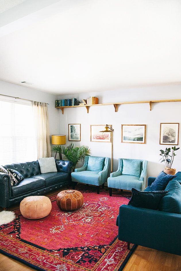 Bohemian Living Room Rug