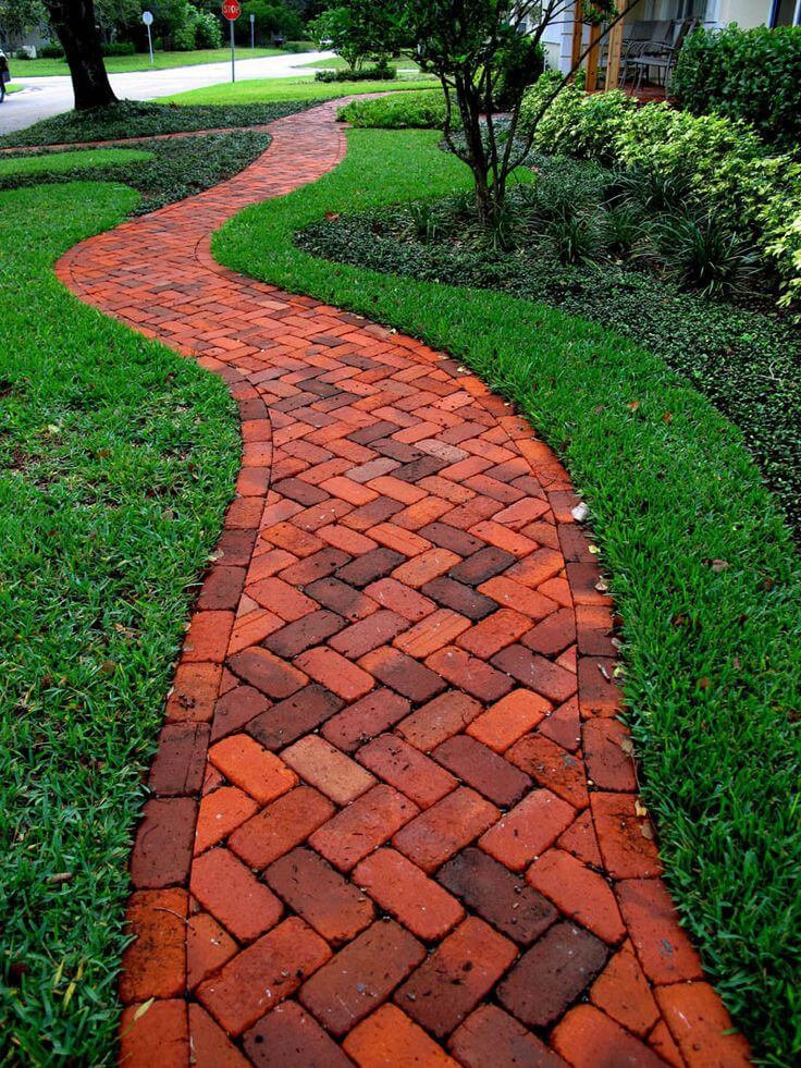 Brick Walkway Patterns Design