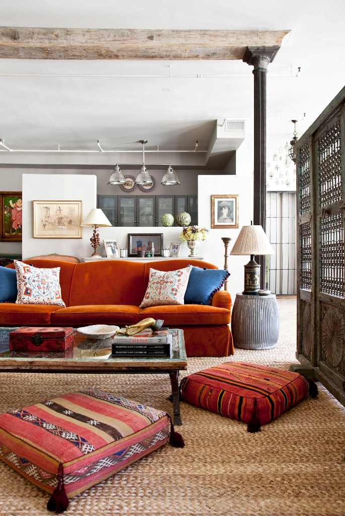 Eclectic Bohemian Decorating Style