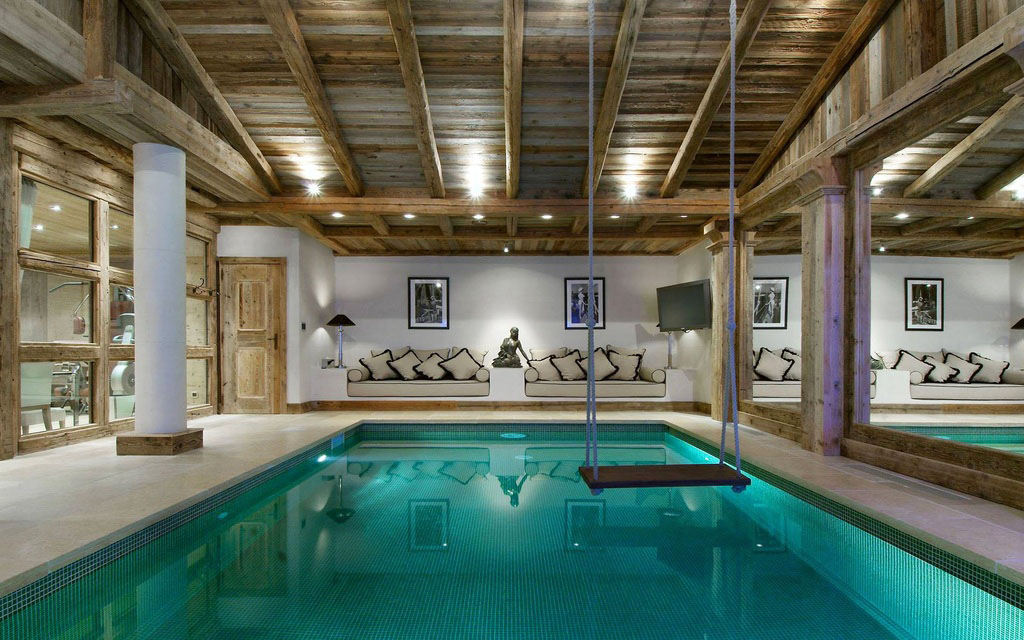 Elegant Modern Indoor Pool