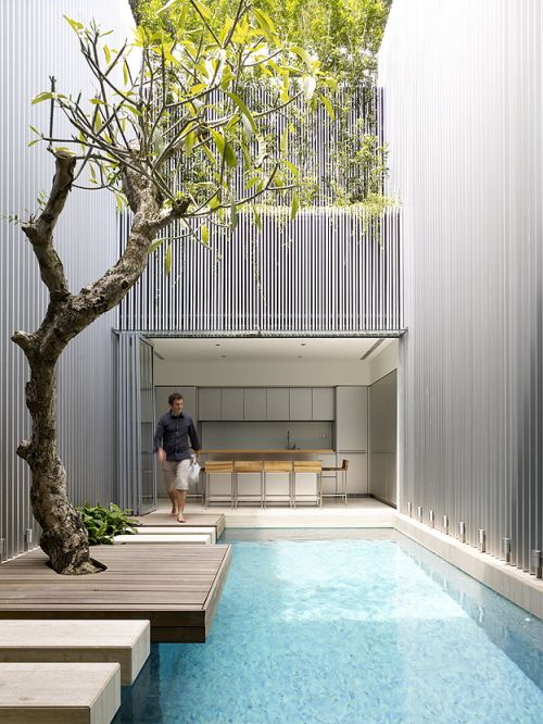 Indoor Pool Connect with Outdoor