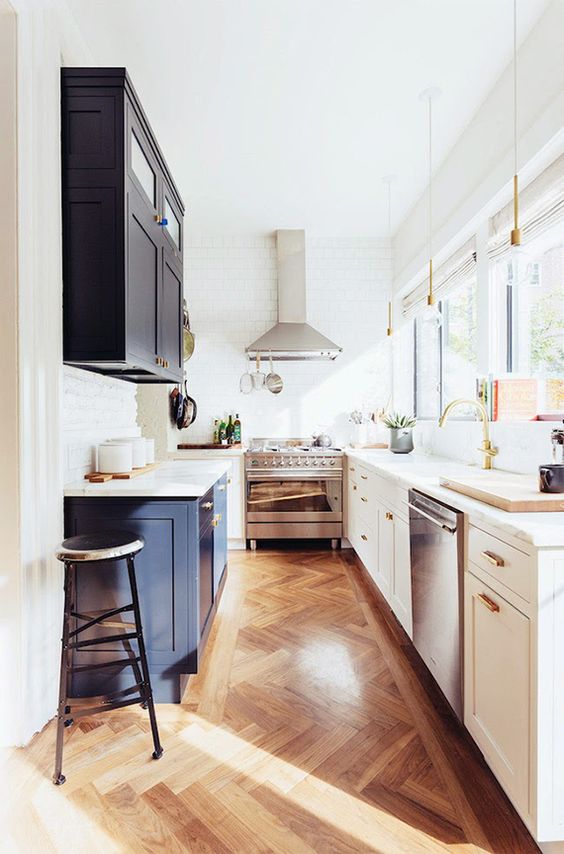 Marble Countertops Shiny Tiny Kitchen