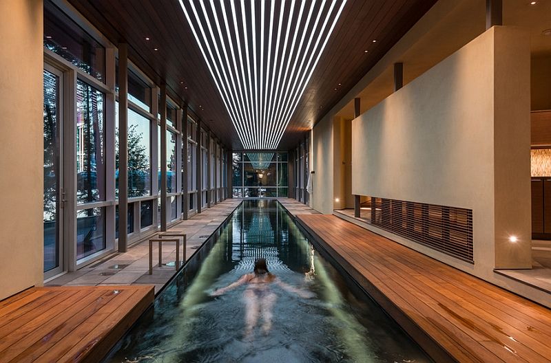 Spa Inspired Indoor Pool