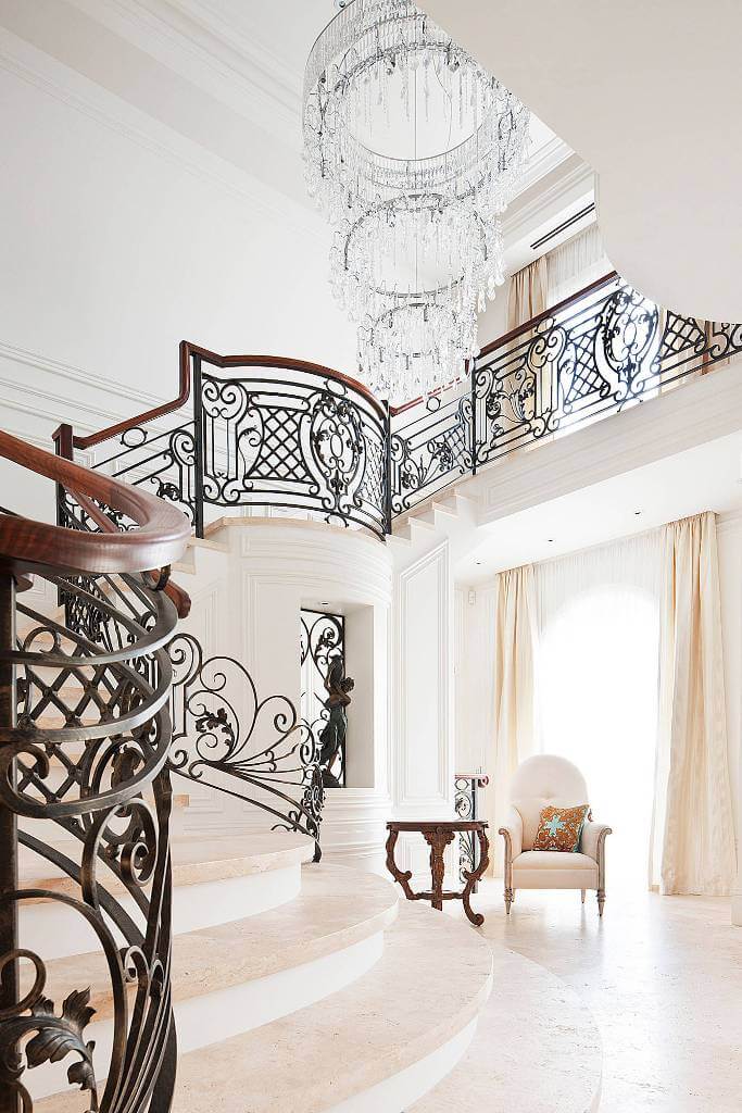 Grand French Provincial Staircase