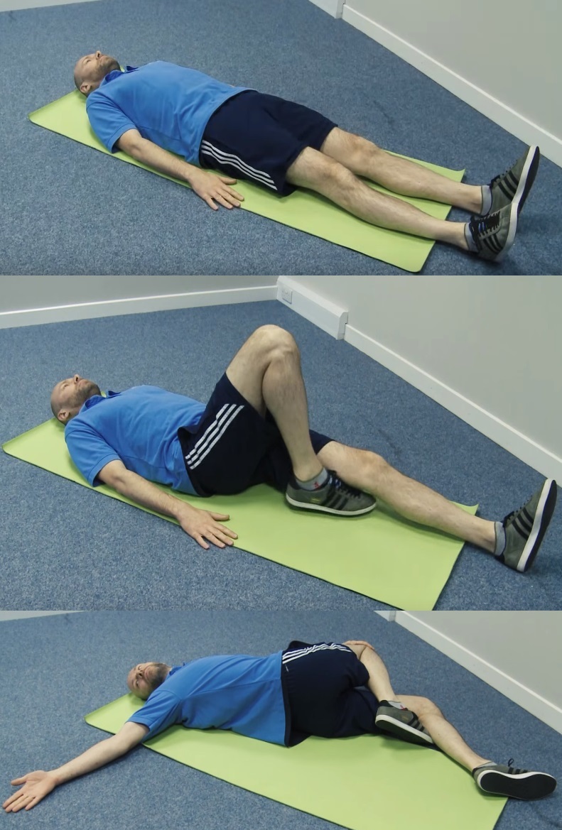 Lower back Rotational Stretch
