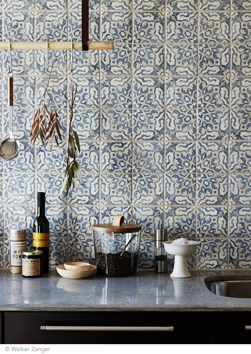 Modern Patterned Tiles For Kitchen Wall