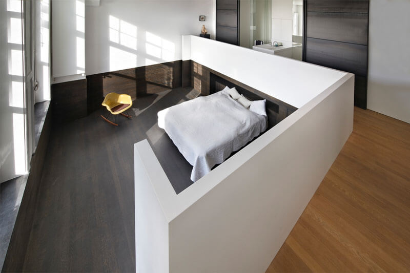 Amsterdam Loft Lowered Bedroom