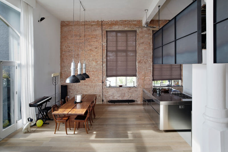 Amsterdam Loft Shared Kitchen And Dining