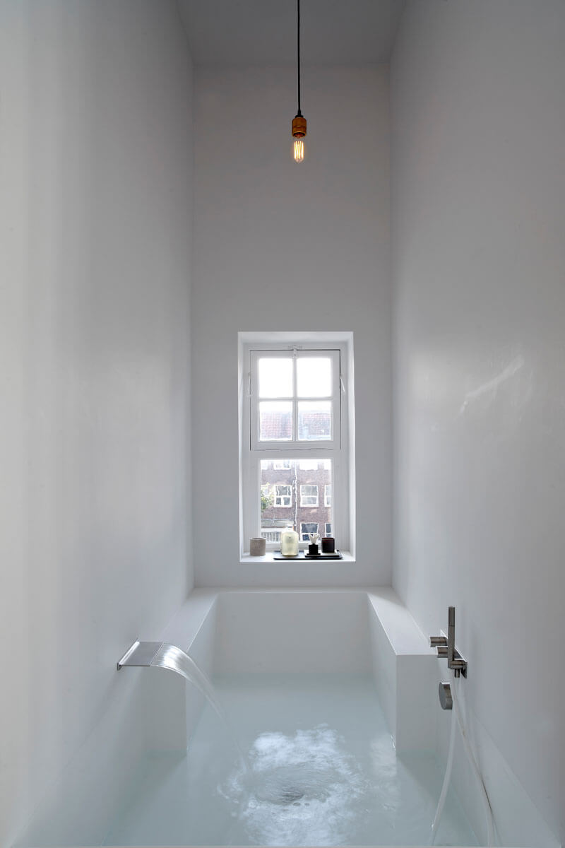 Amsterdam Loft Stylish Sunken Bathtub