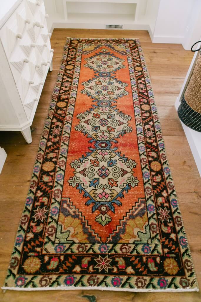 vintage closet rug