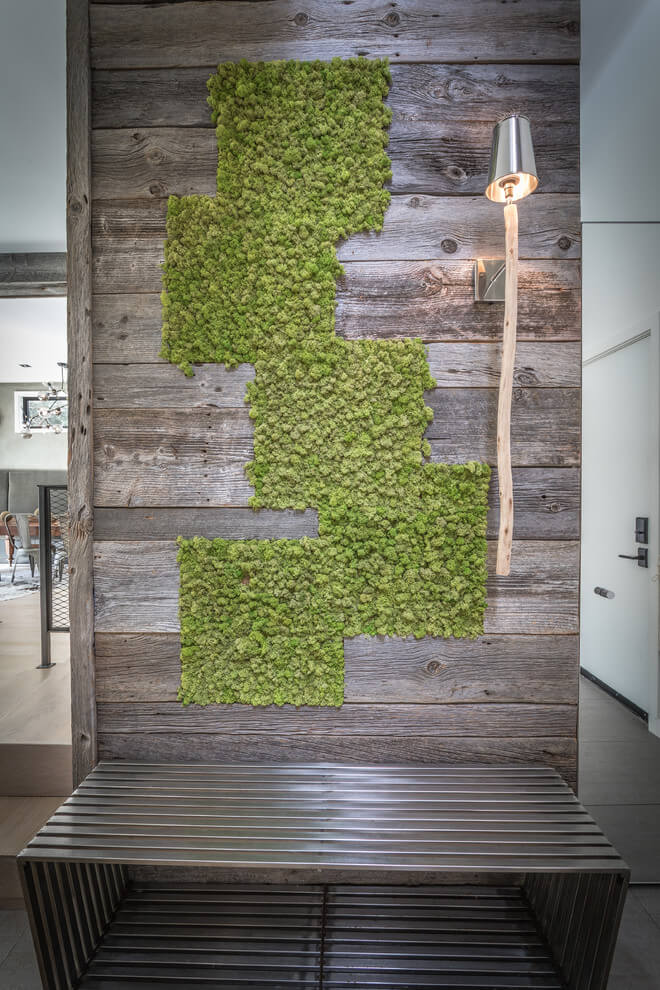 wall plants entry wall interior decoration