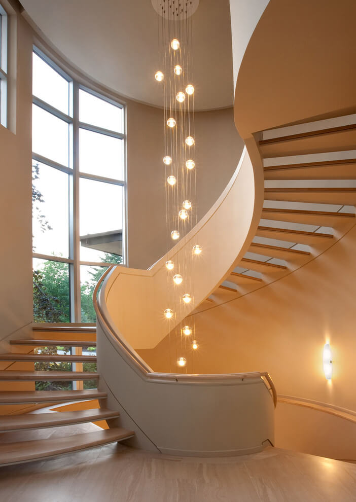 Ceiling Chandelier For Stairway
