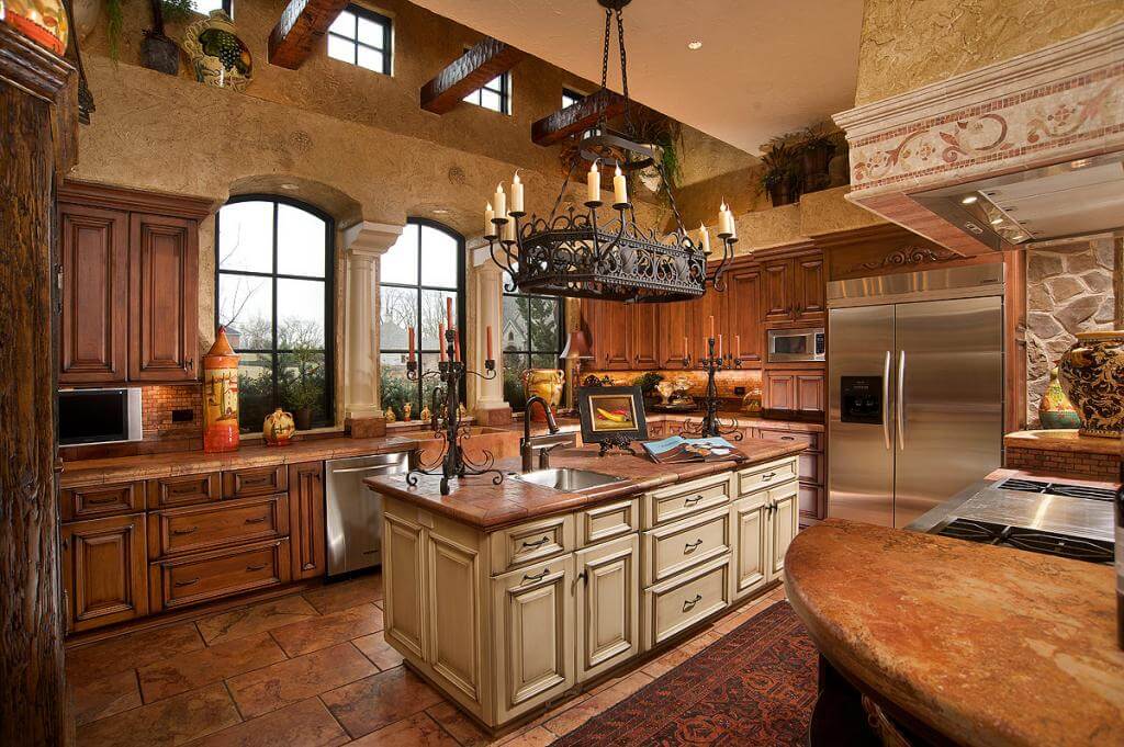 Large Traditional Kitchen Design