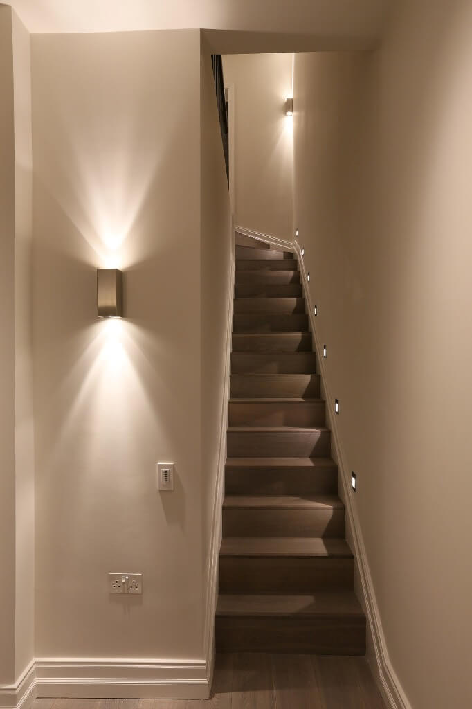 Narrow Stair Lighting