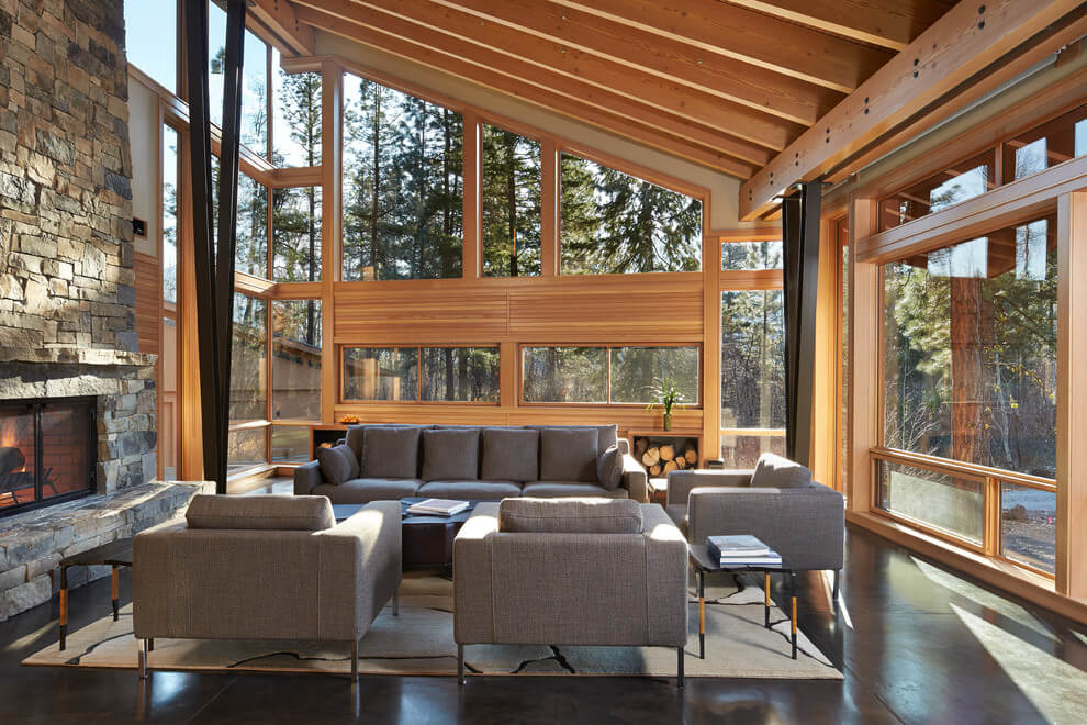 contemporary natural elements living
