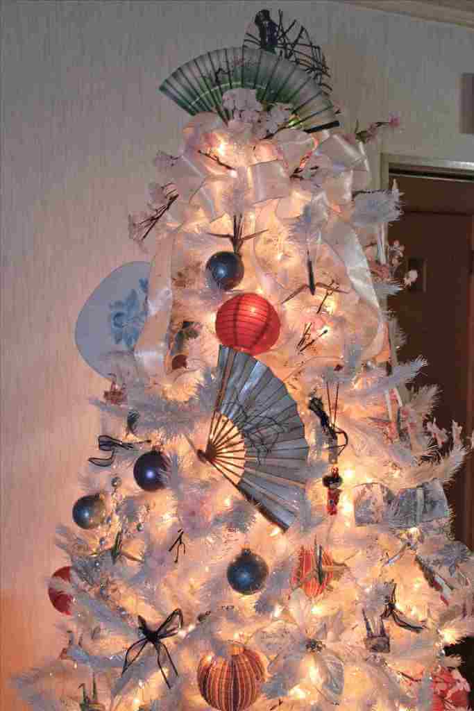 japanese lantern christmas tree decorations