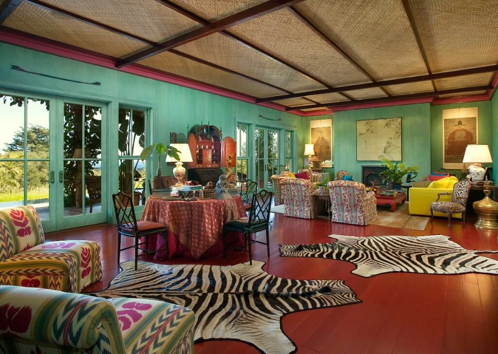 tropical colors and patterns