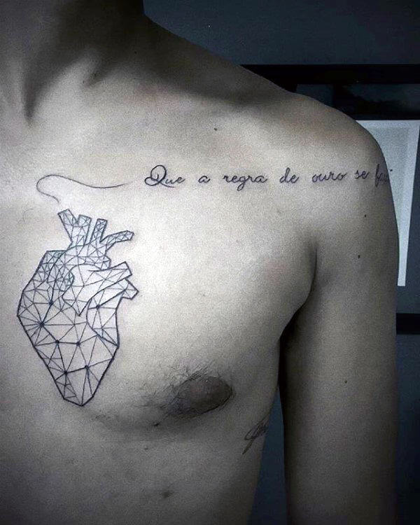 Heart Tattoo on Heart