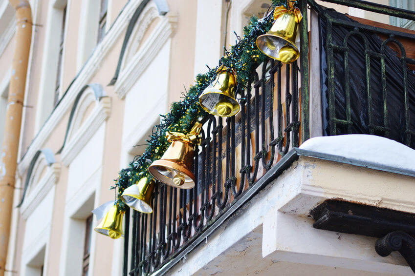 Jingle Bells Balcony Decoration