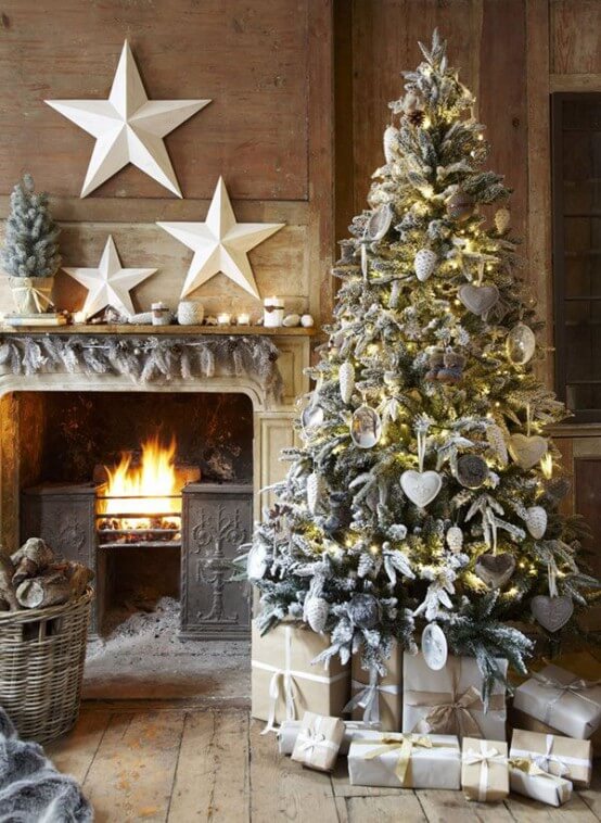 Ombrey Grey Christmas Decorations
