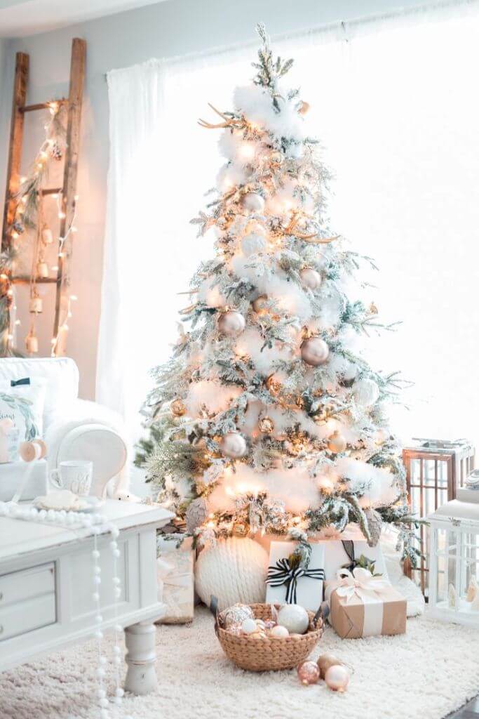 Pastel Colors Christmas Tree Decor