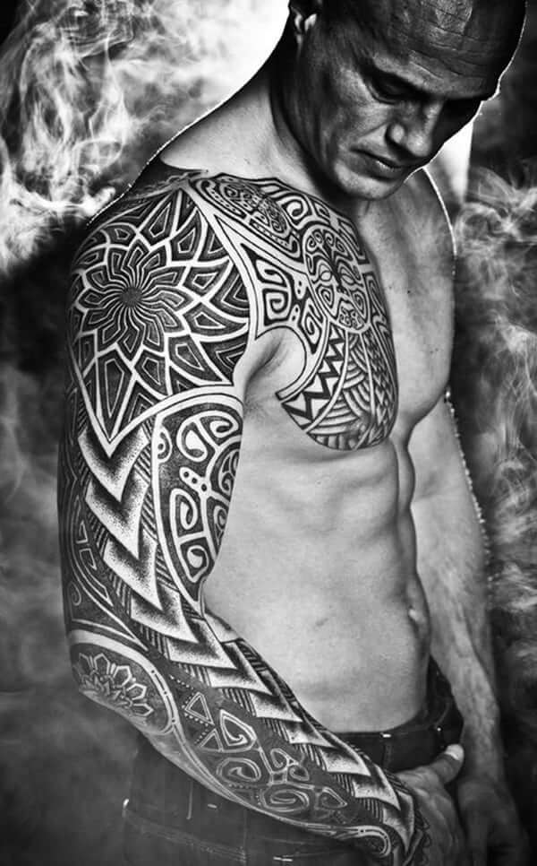 Irish Tribal Tattoo