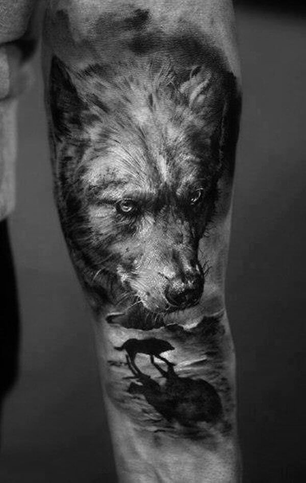 White Wolf Tattoo
